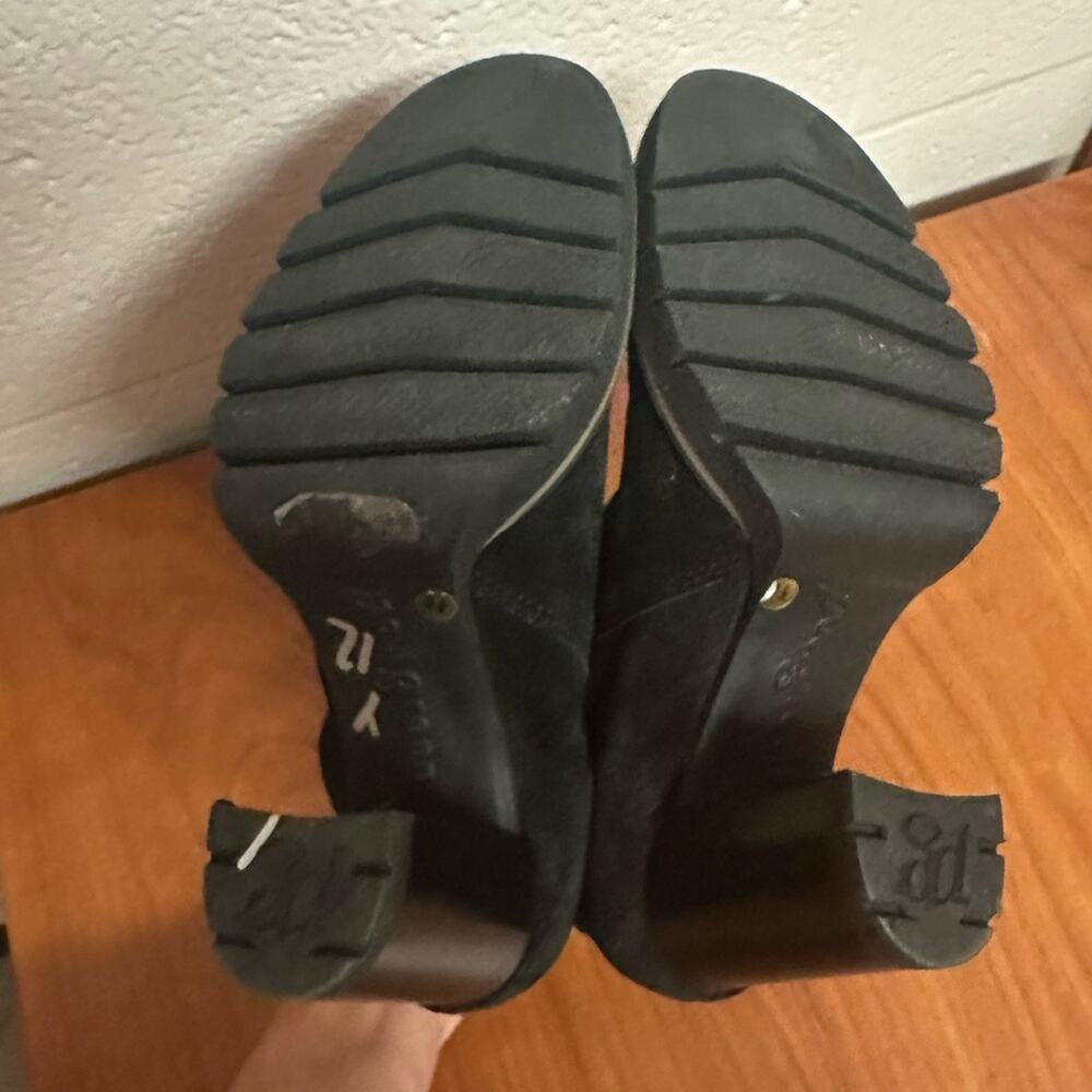 Paul Green Black Ankle Boots - Picture 9 of 12